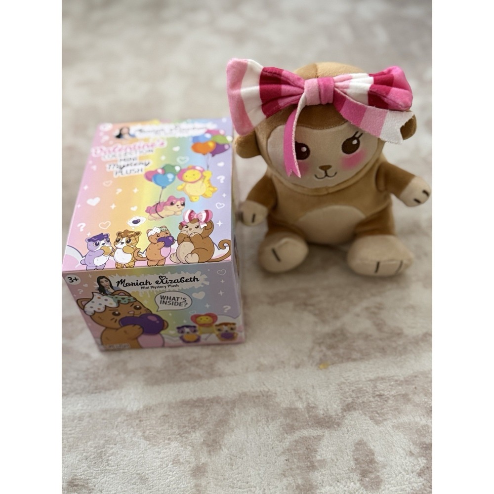 Moriah Elizabeth 2026 Valentine's Collection 6" Plush NEW OPEN BOX GRACIE MONKEY